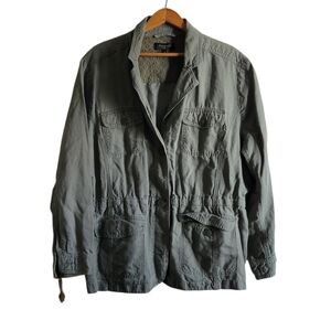 TALBOTS Plus Utility Lightweight Jacket 2X